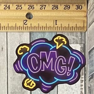 🌀10/$10🌀 Neon Reusable Waterproof Vinyl Sticker Decal